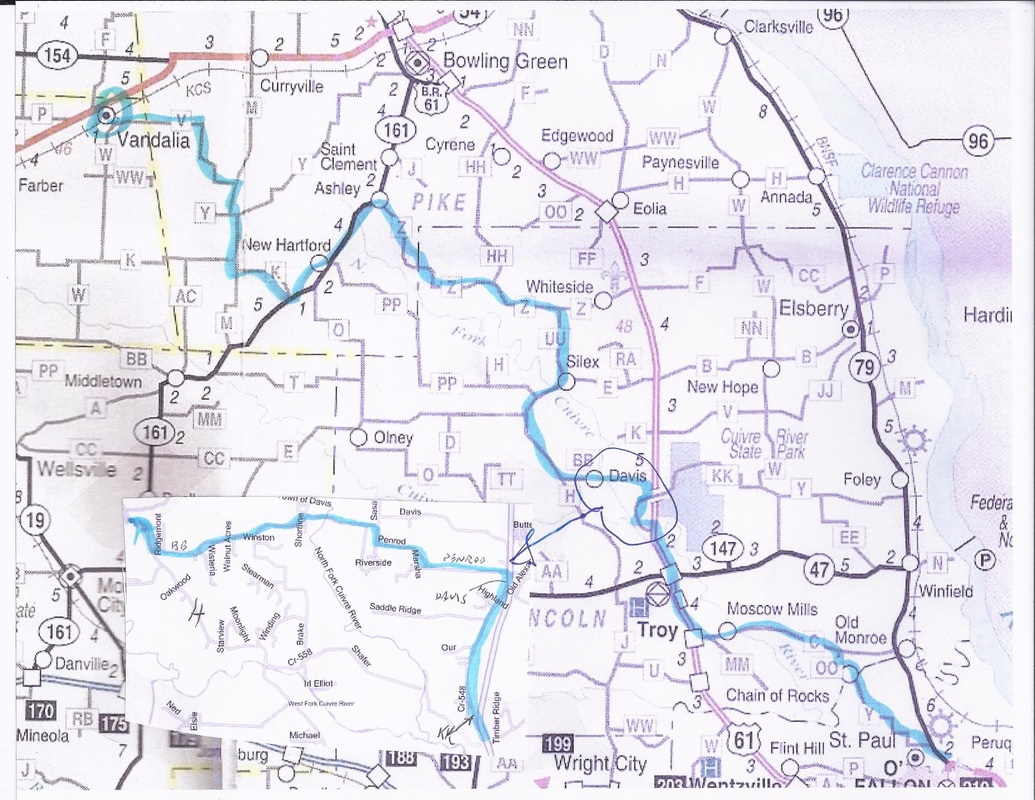 Jim Shaw's ride map.