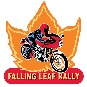 Falling Leaf Rally Bike Decal