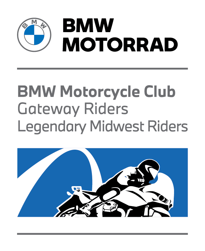 The Gateway Riders Official BMW Motorcycle Club Designated logo